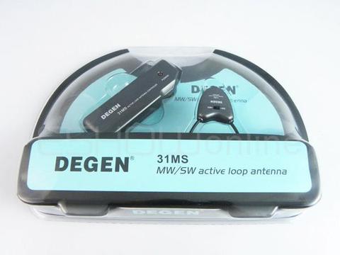 Degen DE31MS Indoor Active Soft Loop Antenna For MW & SW FM Radio A0797A Wholesale ► Photo 1/2