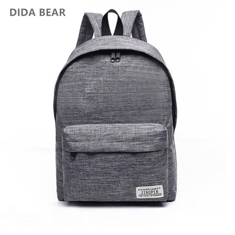 High Quality Women Backpacks Men Backpack Large School Bags For Teenagers Boy Girls Canvas Travel Bag Laptop Mochila Rucksack ► Photo 1/1