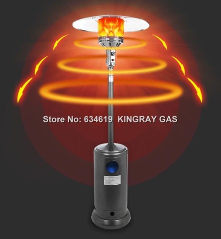 Outdoor mobile gas commercial domestic infrared heater indoor umbrella-shaped free stand heater garden gas patio heater ► Photo 1/1