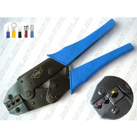 Ratchet terminal crimping tool/plier for crimp insulated terminal and connector 0.5-6mm2 LS-30J ► Photo 1/6