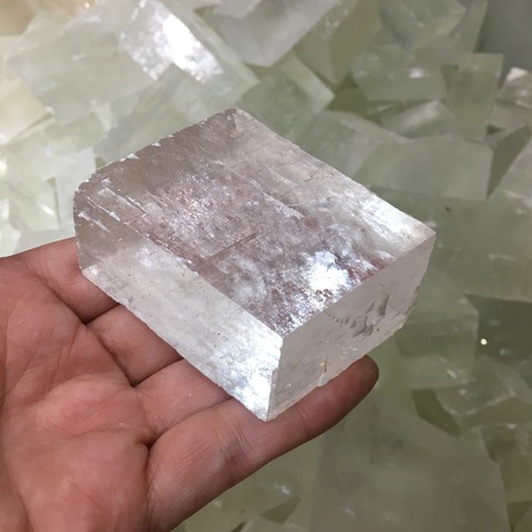 Optical Calcite Raw Iceland Spar Natural stones and Minerals Healing stones ► Photo 1/5