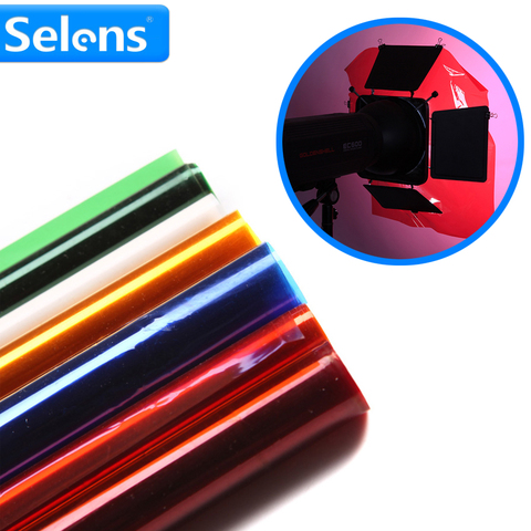 Professional 40*50cm Color Gel Filter Paper for Studio Flash Redhead Spotlight ► Photo 1/4
