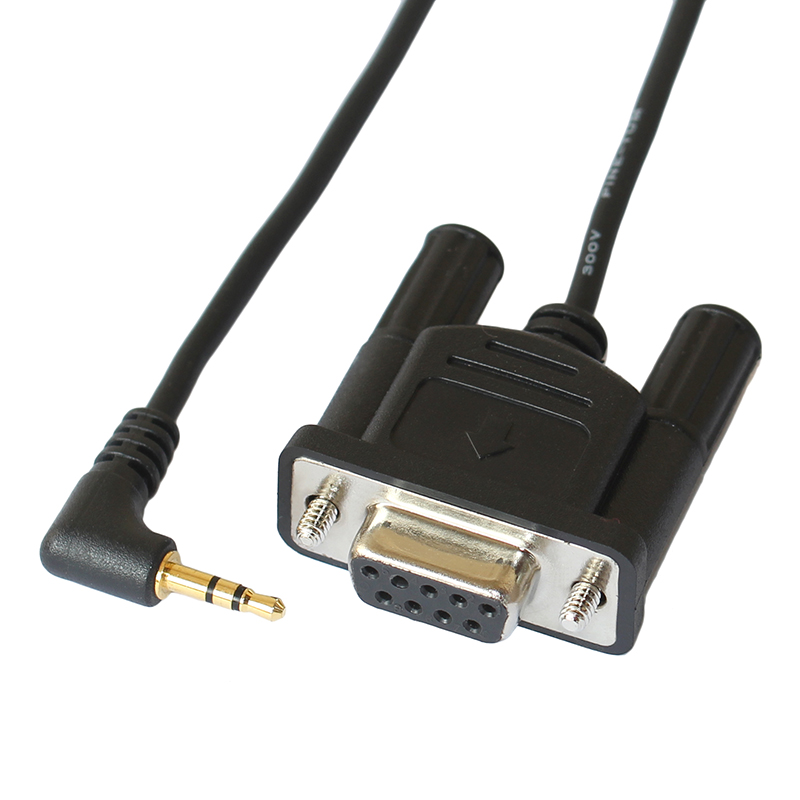 DB9 Female to 2.5mm,Stereo 2.5 mm Jack to DB9-F 9Pin RS232 Serial Port Converter Cable