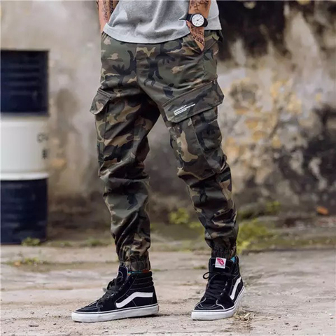 2022 Men Fashion Streetwear Mens Jeans Jogger Pants Youth Casual Summer Ankle Banded Pants Brand Boot Cut European Jeans Pants ► Photo 1/6
