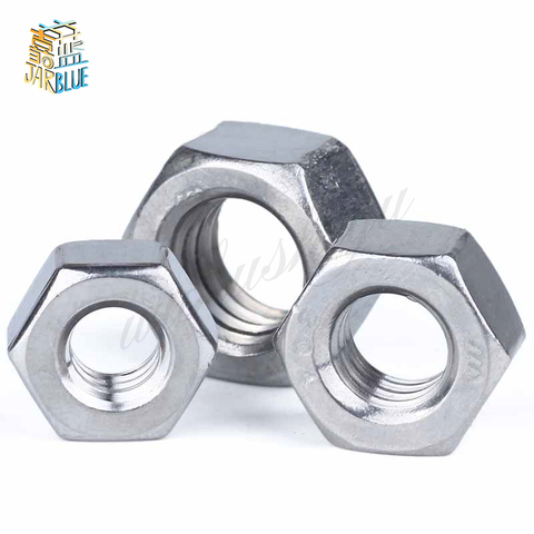 100Pcs DIN934 M1.6 M2 M2.5 M3 M4 Carbon Steel Hex Nut Hexagon Nuts Metric Thread Suit For Screws Bolts HW010 ► Photo 1/3