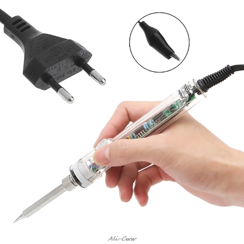 907 Adjustable Constant Temperature Electric Soldering Iron Lead-free 220V EU 60W ► Photo 1/1