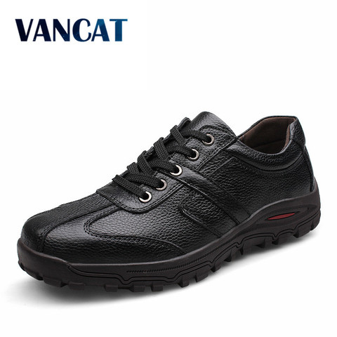 VANCAT Brand Size 38-48 Fashion Handmade Brand Genuine leather men Flats,Soft leather men Male Moccasins,High Quality Men Shoes ► Photo 1/6