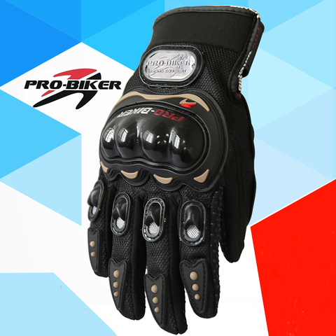 Motorcycle Bike Bicycle Full Finger Racing Gloves Protective Gear Pro-biker PRO knight Gloves Performance Racing Accessories ► Photo 1/6