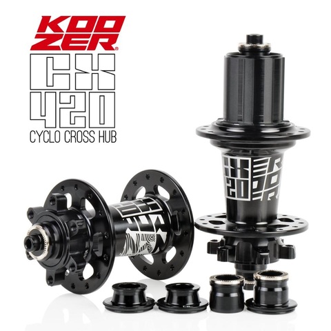 Koozer 2022 Newest CX420 Road Bike Hubs Bicycle Disc Brake Hub 28 Holes 6 Pawls 72 Clicks QR 8 9 10 11S Thru Axle 12*100 12*142 ► Photo 1/6