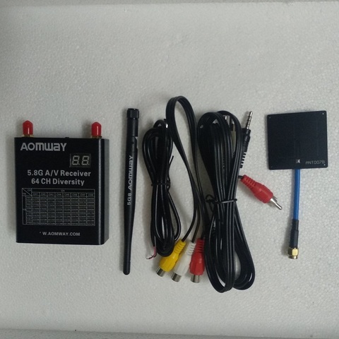 Aomway DIV006 V4 5.8G Antenna Receiver DVR 64 Channels Diversity ► Photo 1/6