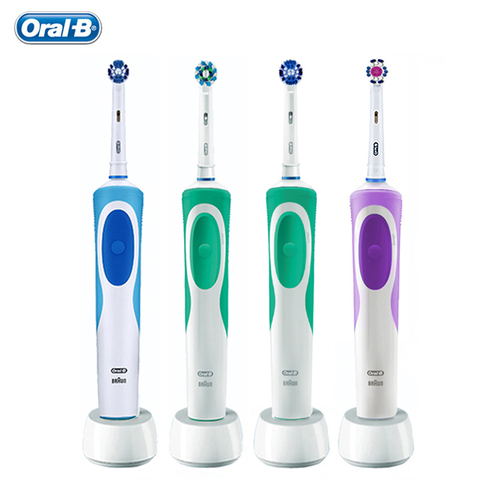 Oral B Vitality Electric Toothbrush Rechargeable OralB Teeth Brush Heads 3D White Replacement 2 Minutes Timer Precision Clean ► Photo 1/6