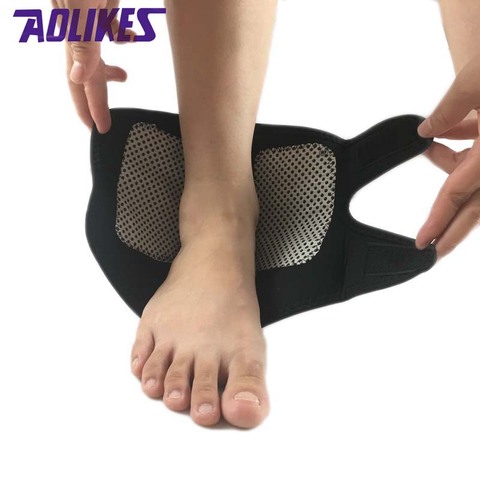 1Pcs Self-heating Magnet Ankle Support Brace Guard Protector Winter Keep Warm Sports Sales Tourmaline Product Foot retainer ► Photo 1/6