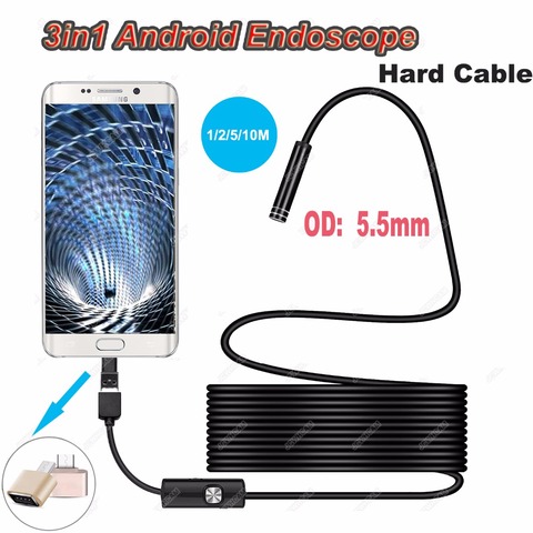 USB Endoscope Cameras: Endoscopes for Android OS