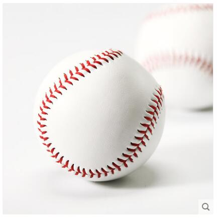9" baseballs pvc upper rubber inner soft hard balls softball training exercis S& 