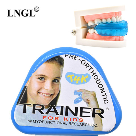 1pc T4K Children Dental Tooth Orthodontic Appliance Trainer Kids Alignment Braces Mouthpieces for Teeth Straight Tooth Care ► Photo 1/6