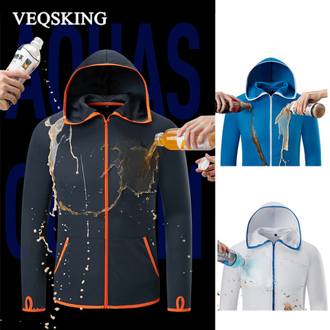 Waterproof ice silk Hiking Jackets,Fishing anti-fouling Hydrophobic Clothing  Casual Hooded Jackets,Outdoor Long Sleeve Shirts XL - Price history &  Review, AliExpress Seller - Outdoors Tribe Store