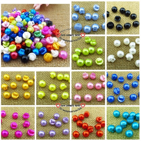 100PCS 10MM 12colors RESIN Mushroom buttons coat boots sewing clothes accessories R-081 ► Photo 1/6