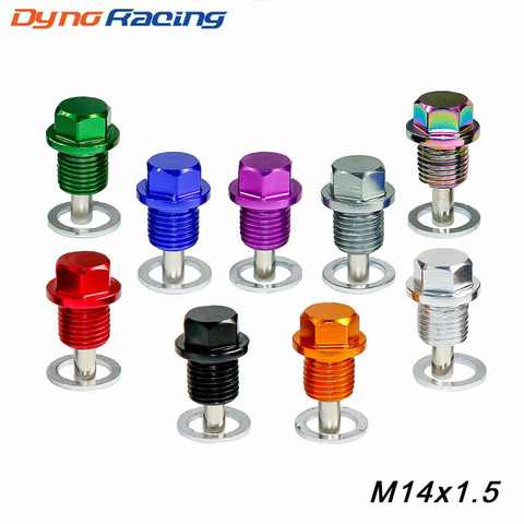 M14*1.5MM Engine Dress Up Magnetic Oil Drain Plug Package Oil Sump drain plug for Most Cars with M14*1.5MM Thread ► Photo 1/6