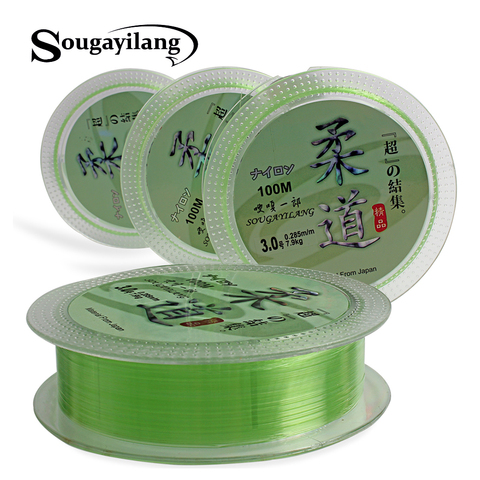 100m Fluorocarbon Fishing Line 0.6#-7# Leader Wire Fishing Cord Accessories the Flurocarbone Winter Rope Fly Fishing Lines ► Photo 1/6