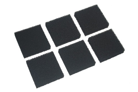 Pack of 6 Compatible Carbon Aquarium Filter Sponge for Juwel Compact / Bioflow 3.0 ► Photo 1/1