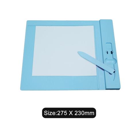 275*230MM plastic scoring board paper card cuting Cutting Mat Adhesive Mat Pad with Measuring Grid 2022 new craft DIY tools ► Photo 1/6