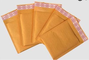 100 pcs/lot Yellow Small Size Kraft Paper Air Bubble Mailers Padded Envelopes Bag Self Seal Business School Office Supplies ► Photo 1/6