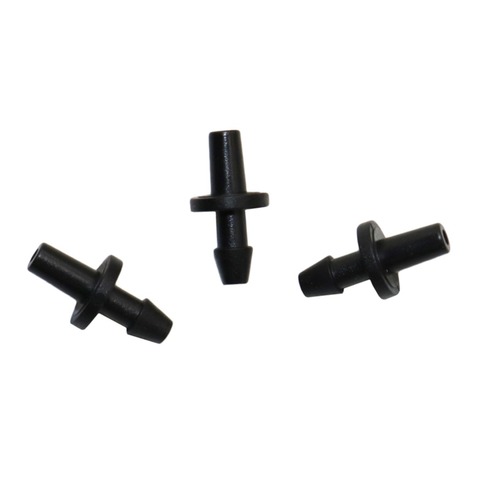 Greenhouse 4 mm Single Barb Straight Connector Garden Water Quick Connector Drip Irrigation Fittings Agriculture Tools 50 Pcs ► Photo 1/6