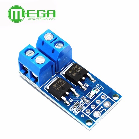 High Power 15A 400W MOS FET Trigger Switch Drive Module PWM Regulator Electronic Switch Control Panel DC 5V-36V Module ► Photo 1/3