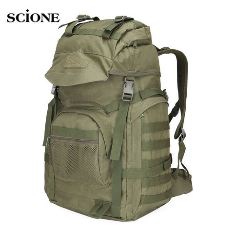 50LMilitary Tactical Bag Assault Backpack Army Molle Rucksack Large Backpacks for Outdoor Hiking Camping Hunting Bag XA421WA ► Photo 1/6