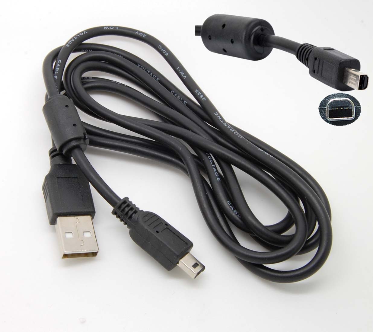 Mini 4pin USB Data Cable for Kodak Easyshare Camera X6490 DX7440