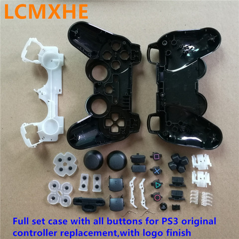 (1~10set) Full set 30in1 gamepads joystick Housing Case Shell with all Buttons kits for Playstaion 3 PS3 original Controller ► Photo 1/2