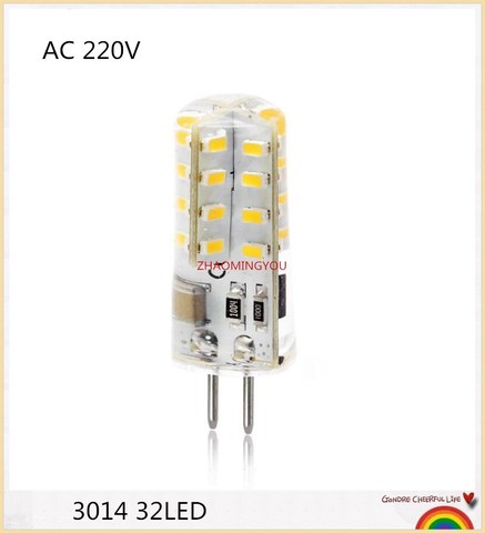 GY6.35 LED Lamps 4W 220V LED Corn Light Bulb Droplight Chandelier 3014SMD G6.35 Led Bombillas White/Warm white Lamp ► Photo 1/6