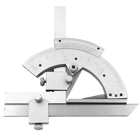 High-quality! 0-320 Degrees Universal Angle Meter Bevel Protractor Precision Scales Bevel Protractor Ruler ► Photo 1/1