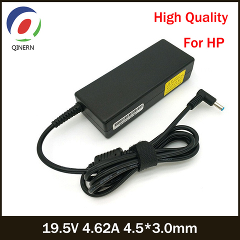 19.5V 4.62A 90W 4.5*3.0mm AC Laptop Charger Power Adapter For HP Pavilion 14 15 PPP012C-S 710413-001 Envy 17 17-j000 15-e029TX ► Photo 1/5