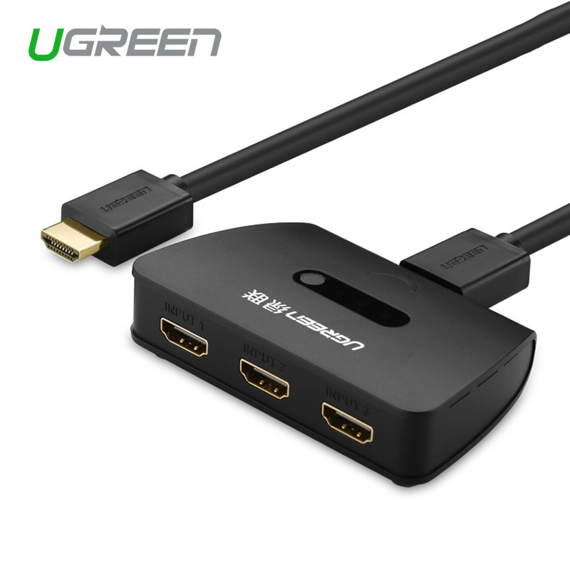 Ugreen 3 Port HDMI Switch 1080P Switcher HDMI Splitter HDMI Port