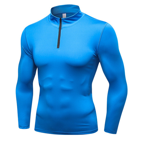 Running Jacket Slim Fit Mens Sports Jackets Running Shirt Long Sleeve Sport Top Sweat Sports Wear Mens bodybuilding Sweatshirts ► Photo 1/6