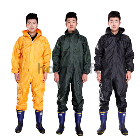 Fashion motorcycle raincoat Waterproof and oil proof/dust proof /Conjoined raincoat/overalls fission rain suit rain coat ► Photo 1/3