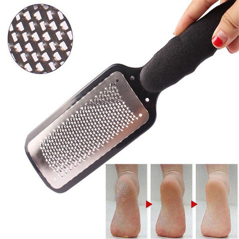 1 Pcs Stainless Steel Foot Rasp File Foot Care Hard Dead Callus Remover Exfoliating Pedicure Reusable Easy Clean Pedicure Tools ► Photo 1/6