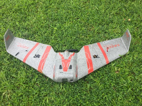 Reptile S800 V2 SKY SHADOW 820mm Wingspan Gray FPV EPP Foam Flying Wing Racer KIT / PNP selection weight 170g only ► Photo 1/5