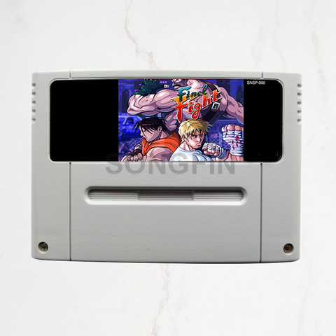 Final Fight 1/2/3 16 bit 46 Pin Super Game Cartridge for PAL Version Game Console ► Photo 1/3