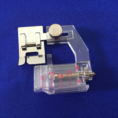 ADJUSTABLE BIAS TAPE SNAP ON 6290 BINDER FOOT AJUSTABLE BINDING SNAP-ON BIAS  BINDER SEWING MACHINE PART PRESSER FEET AA7011 - Price history & Review, AliExpress Seller - Candyy Store