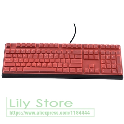 For Ducky 2108 S2 2108S S2 ONE 9008 S3 S4 S5 108 keys Mechanical Waterproof and dustproof clear Keyboard Skin Cover Protector ► Photo 1/5