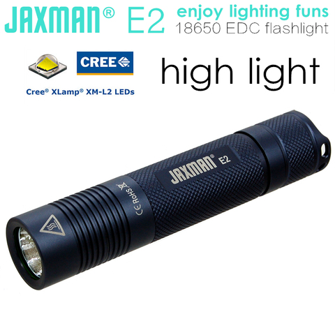 JAXMAN E2 CREE XML2 U2 18650 LED flashlight torch camping cycling outdoors FREE SHIPPING ► Photo 1/6