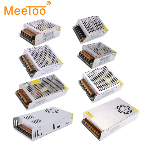 MeeToo  Led Power Supply AC100-240V to DC12V Switching Transformer In 1A 2A 3A 5A 8A 10A 15A 20A 30A Power Adapter For Led Strip ► Photo 1/6