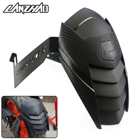 Motorcycle Rear Fender Mudguard Wheel Tire Splash Cover Guard Black for KTM DUKE 250 390 2017 2022 ► Photo 1/6