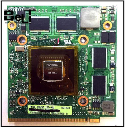 GT220M GT 220M 1GB VGA video card for ASUS X66IC K61IC K50IO K70IC X70IC K51IO ► Photo 1/2