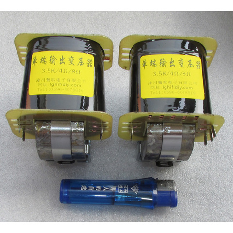 The amorphous iron core 3K5 single ended output transformer is suitable for 6P6P equivalent electron tube ► Photo 1/1