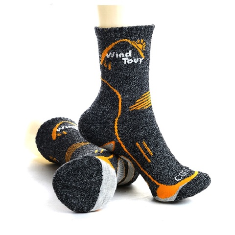 Outdoor Coolmax hiking Socks Unisex Thermal Warm Comfortable Breathable camping Socks 2 Pair/lot ► Photo 1/5