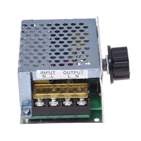 High Quality Voltage regulator Voltage Speed Controller SCR Dimmer + Shell AC ► Photo 1/6