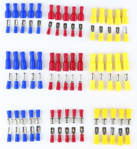 10PCS  Female male Insulated Spade joint  Connector Crimp Terminal Connectors Cable Wire Connector ► Photo 1/4